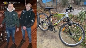 Au furat două biciclete, iar acum riscă 4 ani de pușcărie. Un tânăr de 18 ani și un minor de 14 ani cercetați penal